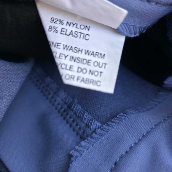 RJ Classics Front-Zip Knee Patch Gulf Breeches in Cornflower Blue Women's 30R - Picture 10 of 10